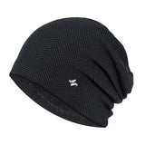 Men's Casual Outdoor Warm Striped Knitted Hat 51171702F