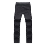 Men's Zipper Decor Multi-pocket Slim Jeans 28808856Z