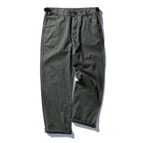 Men's Solid Loose Straight Casual Cargo Pants 56999880Z