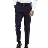 Men's Retro Casual Herringbone British Style Straight Suit Pants 88278513TO