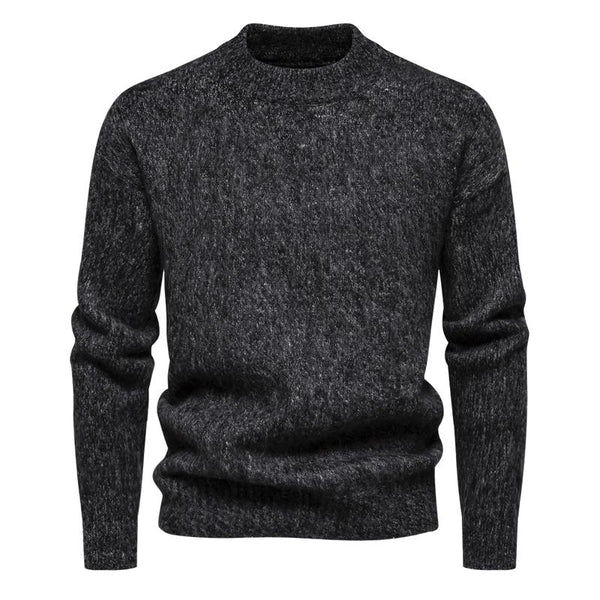 Men's Round Neck Pullover Warm Sweater 98044490F