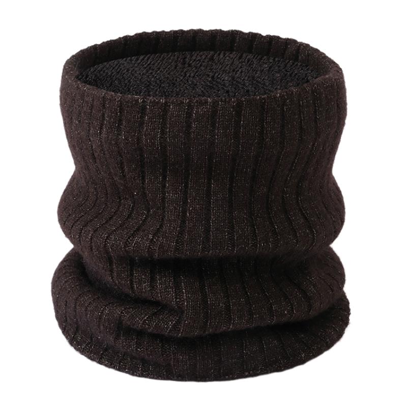 Men's Outdoor Warm Windproof Knitted Scarf 00690840F