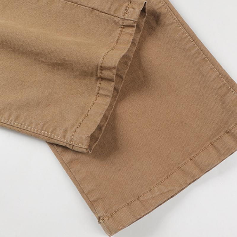 Men's Casual Outdoor Cotton Multi-Pocket Pants Cargo Pants 26261367M