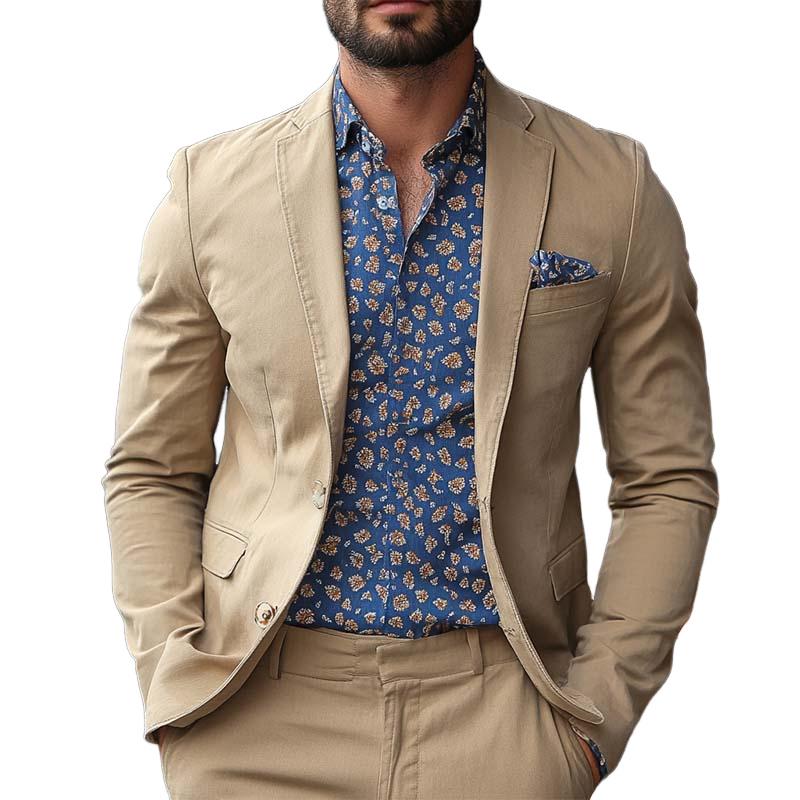 Men's Classic Casual Single Breasted Slim Fit Blazer 54266870K