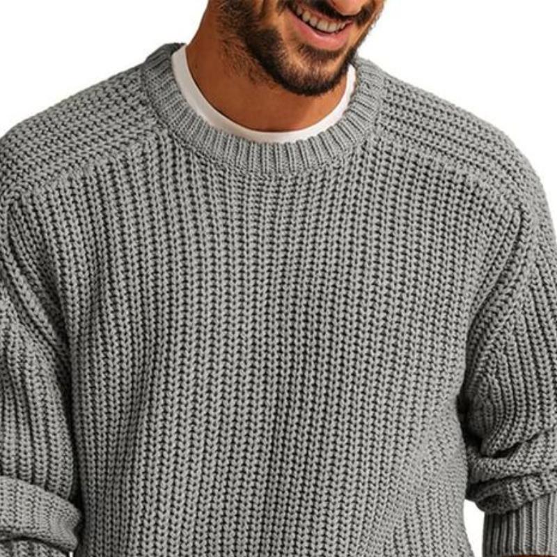 Men's Classic Casual Basic Crew Neck Sweater 94359390K