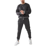 Men's Casual Furniture Sweatshirt and Sweatpants Two-piece Set 06315431F