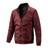 Men's Warm Reversible Stand Collar Jacket 33897689F