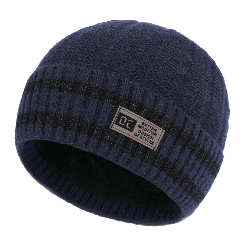 Men's Versatile Warm Knitted Hat 40704307F