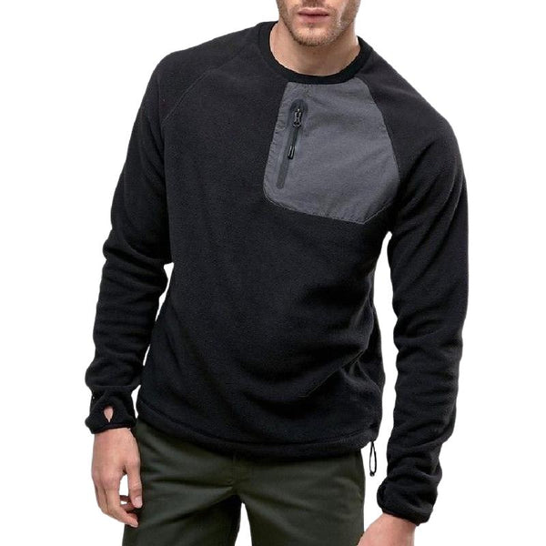 Men's Classic Crew Neck Polar Fleece Sweatshirt 96738021F