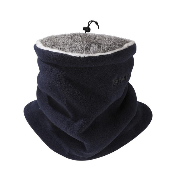 Men's Warm Polar Fleece Adjustable Cold-Proof Hood Neck Gaiter 84113077F