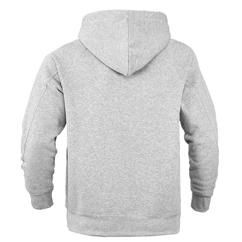 Men's Casual Kangaroo Pocket Fleece Loose Hoodie 57825880M