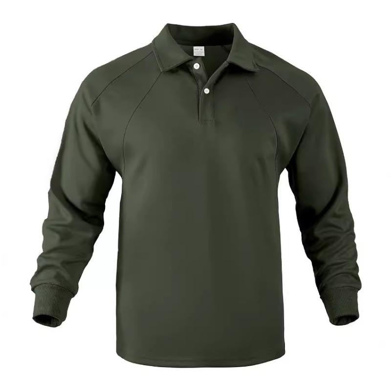 Men's Casual All-match Lapel Long-sleeved Sweatshirt 02681364F