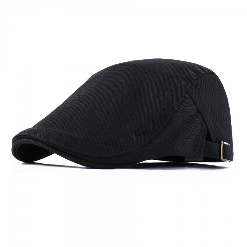 Boina clásica informal de algodón con visera para el sol para hombre 91343588K