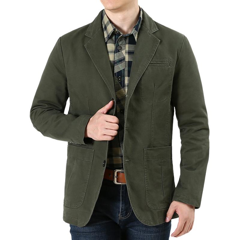 Men's Single-breasted Casual Jacket 97792375F