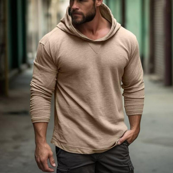 Men's Classic Casual Comfort Slim Fit Long Sleeve Hoodie 36042735K