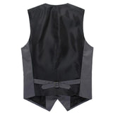 Men's Casual Retro Colorblock Pocket Vest 77153557TO