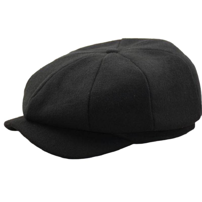 Chapeau octogonal à carreaux classique pour homme 12007846K