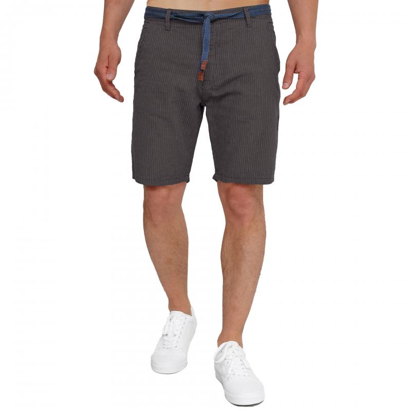 Short décontracté à rayures multi-poches pour homme (sans ceinture) 81384944Z
