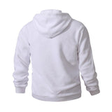 Men's Casual Solid Color Coral Fleece Loose Pullover Hoodie 67125056M