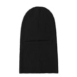 Men's Classic Windproof Cold-proof Headgear Mask Warm Knitted Hat 52259196K