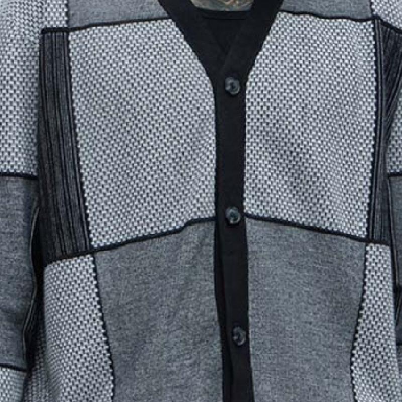 Men's Classic Check Knit Cardigan 77751177F