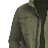 Men's Retro Casual Field Multi-Pocket Work Jacket 41579884TO