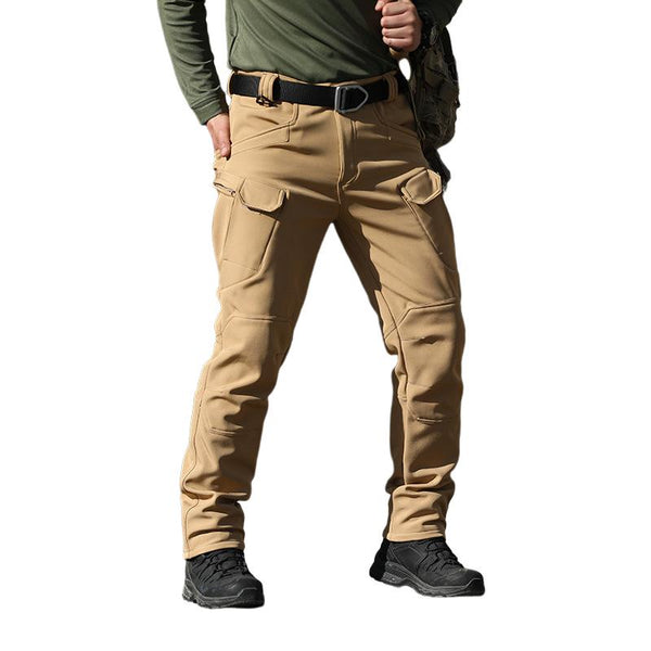 Men's Solid Color Outdoor Multi-pocket Cargo Pants 27498032Z