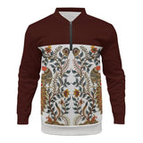 Men's Loose Zipper Printed Sweatshirt 39194548X