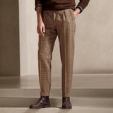 Men's Retro Classic Plaid Suit Pants 74027018K