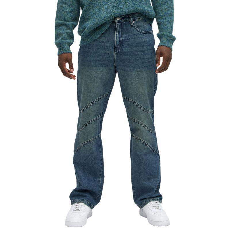 Men's Casual Loose Comfort Jeans 57055600F