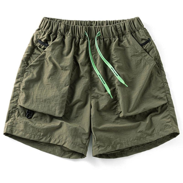 Men's Casual Thin Quick-drying Loose Cargo Shorts 22232179M