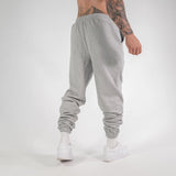 Men's Solid Color Elastic Waist Casual Sports Pants 30839689Z