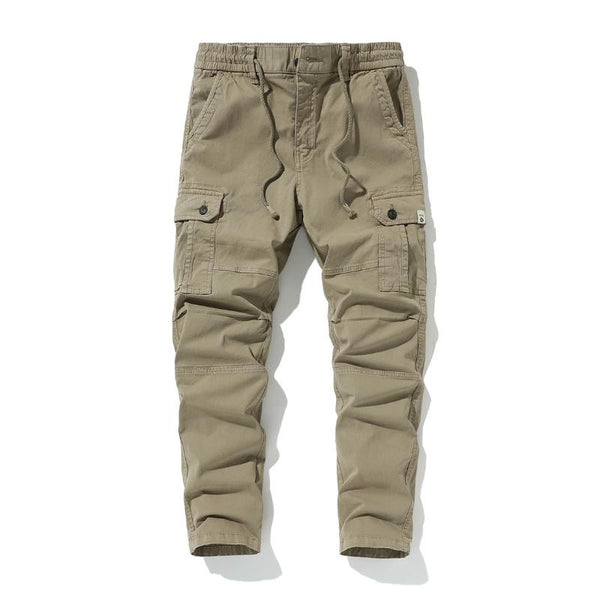 Men's Casual Outdoor Cotton Multi-Pocket Training Cargo Pants 42364375M