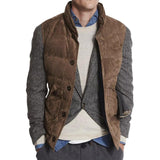 Men's Retro Casual Padded Stand Collar Vest 65041663TO