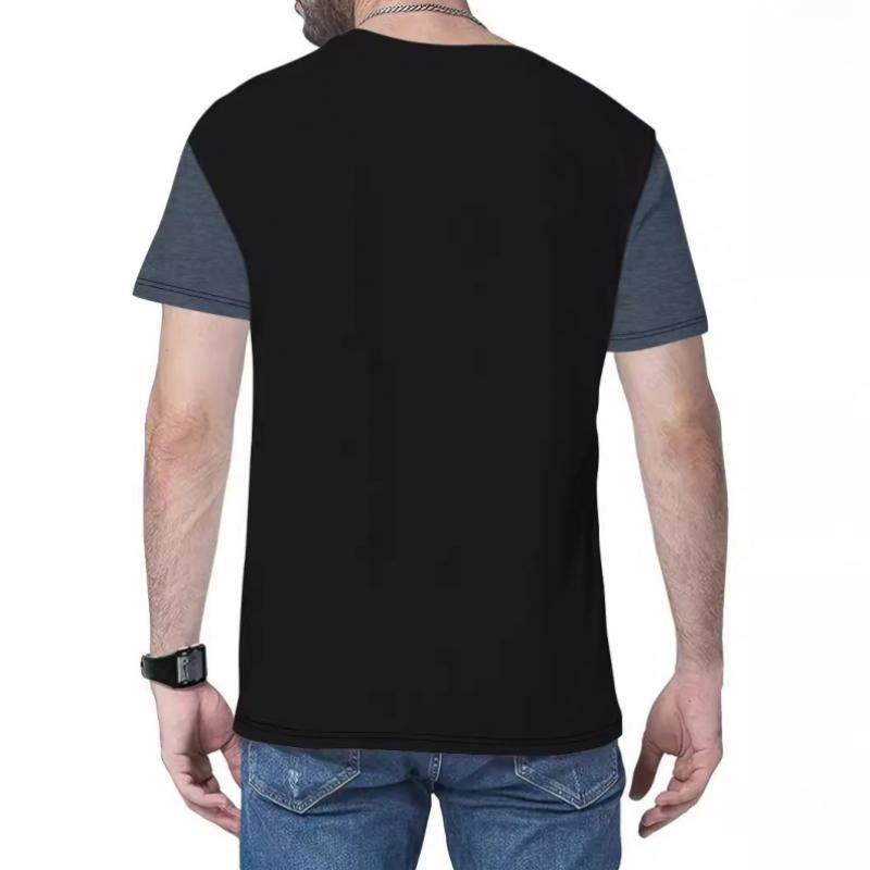 Men's Printed Crew Neck Short Sleeve T-Shirt 26543483Y