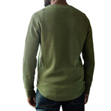 Men's Classic Casual Patchwork Pocket Knitted Long Sleeve T-Shirt 10572771K