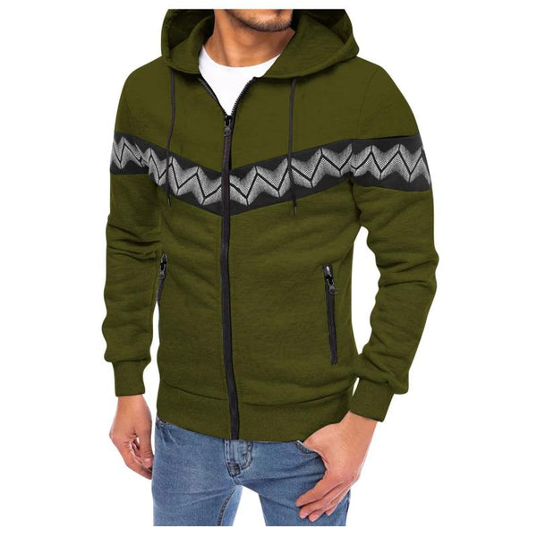 Men's Outdoor Sports Loose Knit Hoodie　54385939F