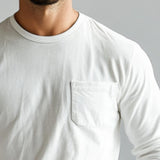 Men's Casual Slim Pocket Cotton Long Sleeve T-Shirt 04827502K