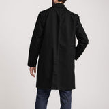 Men's Solid Color Simple Mid-Length Trench Coat 52166960Y