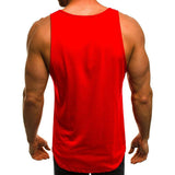 Men's Numbers Graphic Print Sports Tank Top 67454787Z