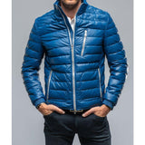 Men's Solid Color Quilted Cotton Warm Zipper Jacket 32249907Y