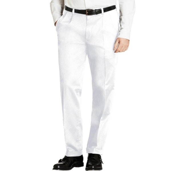 Men's Casual Solid Color Straight Slim Suit Pants 83703636M