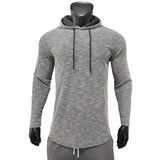 Men's Casual Sports Long-Sleeved Hooded T-Shirt 71239106Y