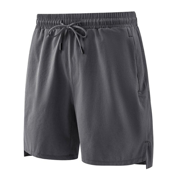 Men's Casual Zippered Pocket Breathable Quick-drying Sports Shorts 84625559M