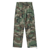 Men's Camo Loose Multi-Pocket Casual Cargo Pants 86299428Z