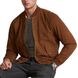 Men's Classic Baseball Collar Casual Jacket 36725115F