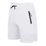 Men's Solid Quick Dry Breathable Elastic Waist Sports Fitness Shorts 32298249Z