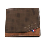 Men's Multi-Card Zipper Leather Wallet 89227195U