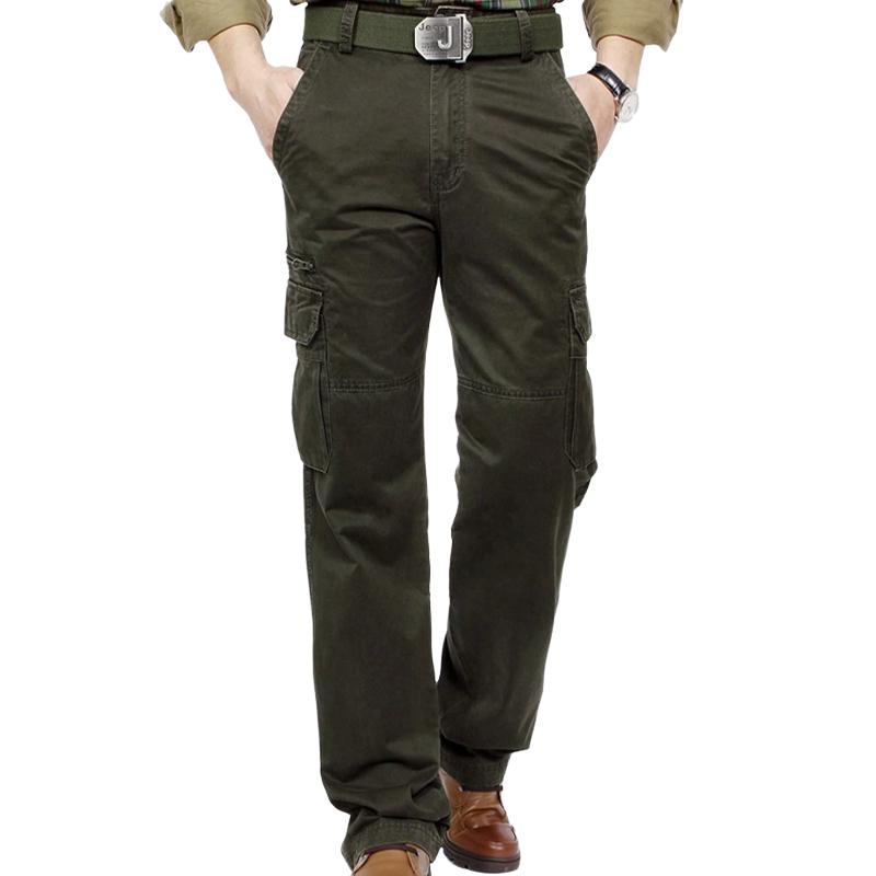 Men's Vintage Multi-Pocket Cargo Pants 50622986U