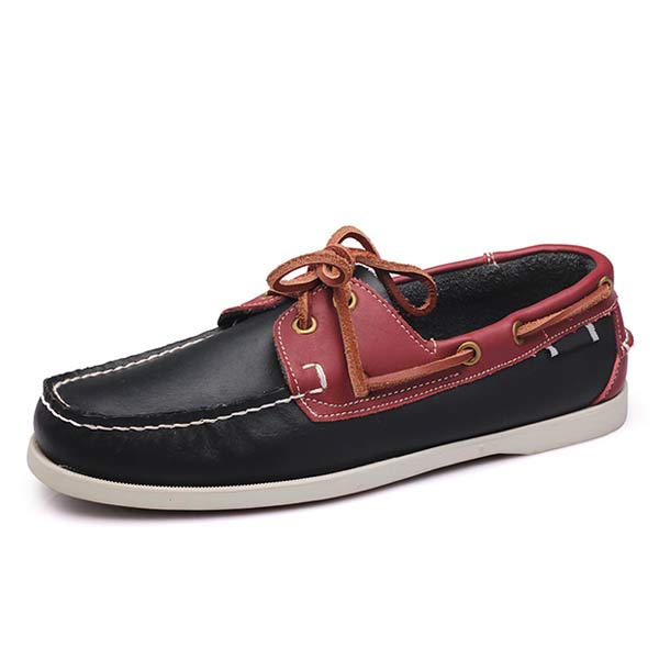 HOMBRES'S ZAPATOS NAUTICOS DE PIEL 41603460